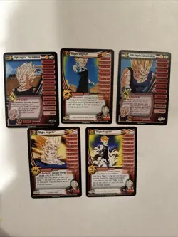 Majin Vegeta Dragon Ball Z CCG 5 Majin Vegeta Cards - Image 1