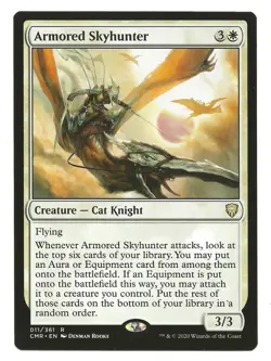 Armored Skyhunter MTG Creature Card Commander Legends 1x NM Magic the Gathering - Image 1