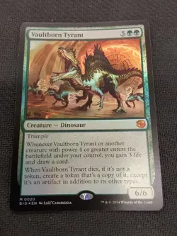 Vaultborn Tyrant Outlaws of Thunder Junction: the Big Score Foil - Image 1