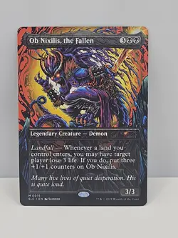 Ob Nixilis, the Fallen Secret Lair Encyclopedia Of Magic Non Foil Near Mint MTG - Image 1
