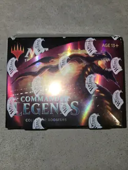 1x Commander Legends Collector Booster Box Factory Sealed MTG Magic - Image 1