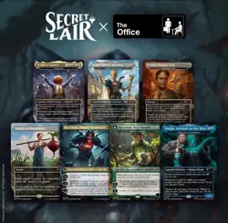 MTG SECRET LAIR X THE OFFICE DWIGHT’S DESTINY NON FOIL EDITION NEW SEALED magic - Image 1