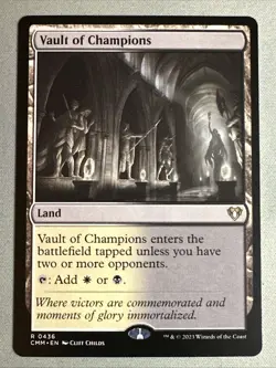 MTG / Vault of Champions / CMM / #436 / Regular / Rare / NM - Image 1