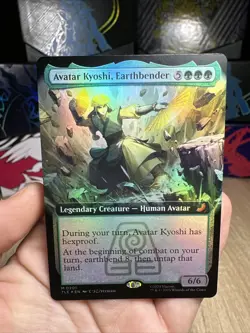 1x Avatar Kyoshi Earthbender Foil NM Mythic - Magic MTG TLA TLE Avatar x1 - Image 1