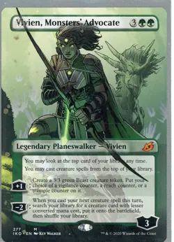 2020 Magic the Gathering Vivien Monsters' Advocate Legendary Planeswalker - Image 1