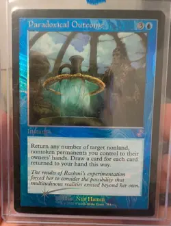 Paradoxical Outcome Time Spiral: Remastered FOIL Magic The Gathering MTG NM Rare - Image 1