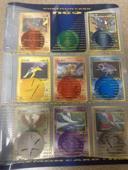 POKEMON NEO-3 PROMO REVELATION BINDER JAPANESE HOLO LUGIA CELEBI U.S. - Image 1