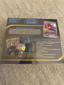 Phantasmal Flames Pokemon Center Elite Trainer Box ETB Sealed - Image 2
