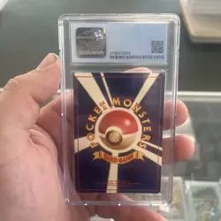1997 Pokemon Dark Charizard Team Rocket Japanese Holo Rare #006 CGC 7 Near Mint - Image 2