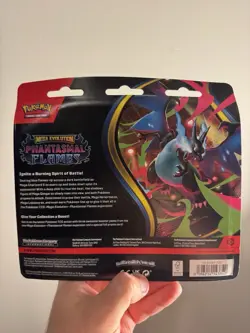 [SEALED] Pokemon Phantasmal Flames Triple Blister: Sneasel Promo - In Hand - Image 2