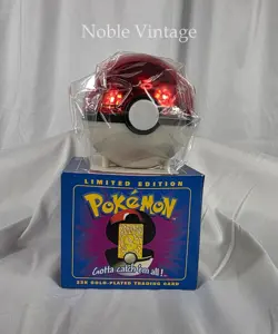 1999 Burger King Pokemon 23K Gold-Plated - Jigglypuff - Sealed - Blue - G5B - Image 1