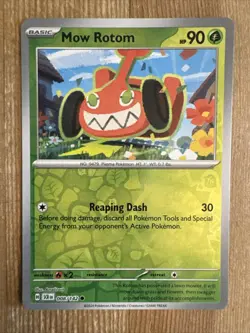Mow Rotom 008/142 Reverse Holo Pokemon TCG: Stellar Crown Near Mint (NM) - Image 1