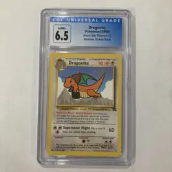 Pokemon 1999 Dragonite Movie Promo 5 Mewtwo Strikes Back CGC 6.5 - Image 1