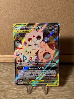 Pokemon Togepi & Cleffa & Igglybuff GX 143A/236 Alternate Art Holo NEAR MINT - Image 1