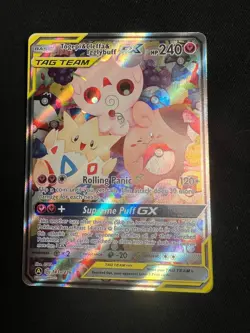 Pokemon Togepi & Cleffa & Igglybuff GX 143A/236 Alternate Art Holo NEAR MINT - Image 3