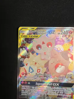 Pokemon Togepi & Cleffa & Igglybuff GX 143A/236 Alternate Art Holo NEAR MINT - Image 4