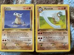 1999 1st Edition Fighting Type Pokemon (7) Jungle And Fossil Set - Image 3