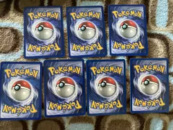 1999 1st Edition Fighting Type Pokemon (7) Jungle And Fossil Set - Image 5