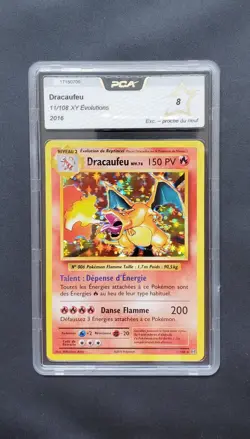 Carte Pokemon Dracaufeu 11/108 Holo - XY Evolutions - FR - PCA 8 - Image 1