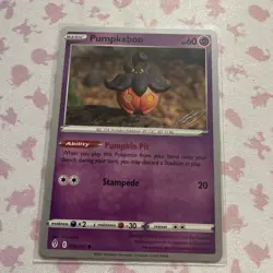 Pumpkaboo 076/203 2023 Pokemon World Championships Evolving Skies Variant C - Image 1