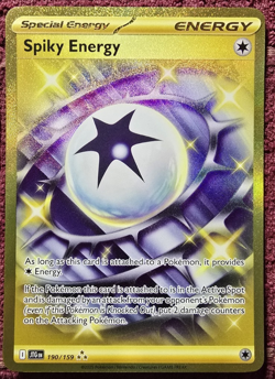 Pokemon TCG Special Energy Journey Together Hyper Rare Spiky Energy 190/159 MINT - Image 1