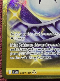 Pokemon TCG Special Energy Journey Together Hyper Rare Spiky Energy 190/159 MINT - Image 5