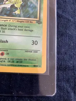 🍃Scyther 26/64 Jungle Set HOLO Unltd Pokemon TCG LP - Image 5