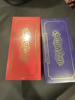 Pokemon TCG Scarlet & Violet Elite Trainer Box Set of 2 Miraidon and Koraidon - Image 2