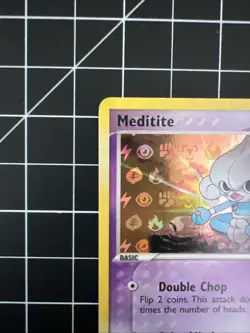 Meditite [Holo Rare] #65/101 | 2004 Pokemon Hidden Legends (NM) - Image 2