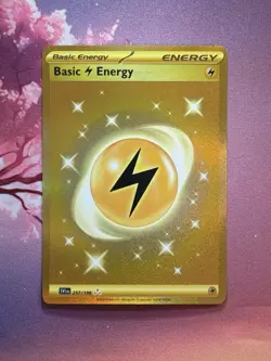 1 Swirl Basic Lightning Energy - 004 (Cosmos Holo) NM-Mint Pokemon SV03.5 - 151 - Image 1