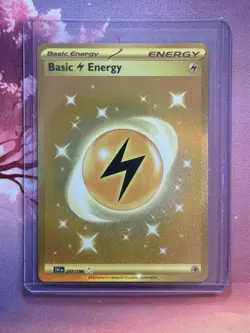 1 Swirl Basic Lightning Energy - 004 (Cosmos Holo) NM-Mint Pokemon SV03.5 - 151 - Image 3