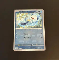 Pokemon TCG White Flare 021/086 Oshawott Master Ball Pattern - NM - Image 1