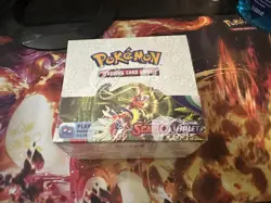 Pokemon TCG Scarlet and Violet Base Set Booster Box Factory Sealed - Image 1
