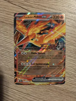 Pokemon Team Rocket's Moltres UPC Stamped Promos NM/M - Image 3