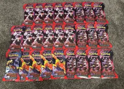 Destined Rivals Pokemon Sleeved Booster Packs LOT OF 26 (New/ Factory Sealed) - Image 1
