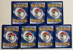 Pokemon 7 Card Mega Evolution Holo Lot No Duplicates Raikou Kyogre Dialga +++ - Image 2