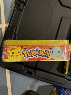 Topps Pokemon Cards Set 7 Packs TV Animation Edition Pikachu Tin Sealed 1999 - Image 5