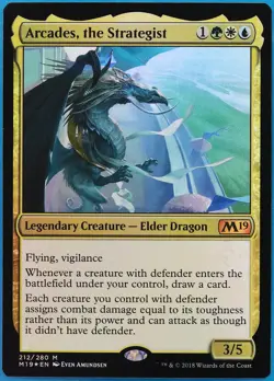 Arcades, the Strategist FOIL Core Set 2019 / M19 NM CARD (507914) ABUGames - Image 1