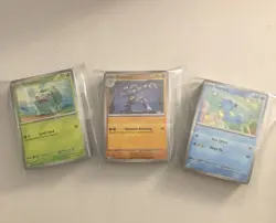 Complete Pokemon S&V 151 Common/Uncommon/Holo Rare 153 Cards Base Master Set - Image 1