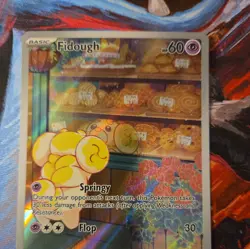 Fidough Illustration Scarlet and Violet Base Set Card 213/198 Pokemon TCG - Image 2