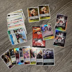 Op13 100 Card Bulk Lot Holo Common UC Rare Carrying On His Will One Piece Op-13 - Image 1