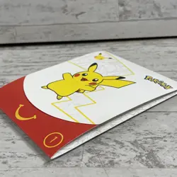 Mcdonalds Pokemon 25th Anniversary Promo Cards Booster Pack 2021 Sealed 1 White - Image 5
