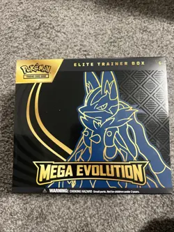 Pokemon Trading Card Game TCG Mega Evolution Elite Trainer Box ETB Lucario NEW - Image 2