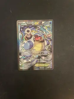 Pokemon TCG Blastoise EX Promo Holo Rare Card XY122 - Image 1