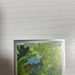Pokemon TCG Bulbasaur Scarlet & Violet 151 Holo Illustration Rare Card 166/165 - Image 5