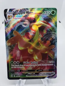Flapple VMAX 019/163 Battle Styles - Ultra Rare Holo Pokemon Card NM - Image 1