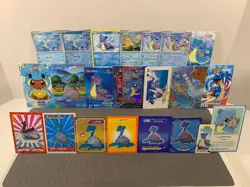 Pokemon Lot of Cards and Stickers All Lapras #131 Lapras Only Pokemon Lot of 22 - Image 1