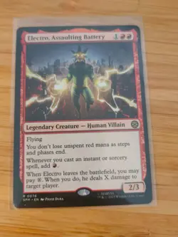 MTG Electro, Assaulting Battery 0076 Spider-Man M/NM Free UK P&P - Image 1