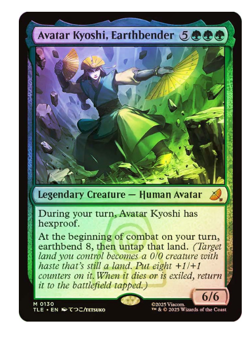 Avatar Kyoshi, Earthbender - Foil Avatar MTG - Image 1