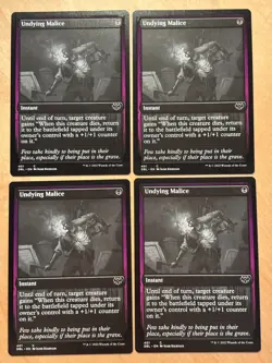MTG Magic the Gathering 1x Undying Malice Innistrad Double Feature NM - Image 1